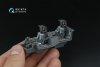 Quinta Studio QD48592 F-14A Tomcat 3D-Printed & coloured Interior on decal paper (GWH) 1/48